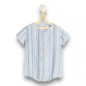 H&M | Striped Linen Bubble (2T) 💙